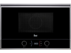 Teka ML 822 BIS L Εντοιχιζόμενος Φούρνος Μικροκυμάτων με Grill 22lt Μαύρος