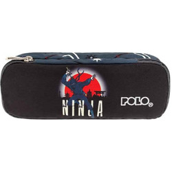 Polo Troller Ninja Κασετίνα με 2 Θήκες Μαύρη 937251-71