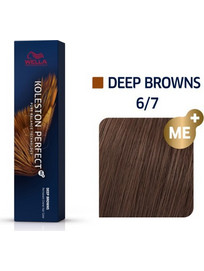 Wella Koleston Perfect Me+ Deep Browns 6/7 Ξανθό Σκούρο Καφέ Μόνιμη Βαφή Μαλλιών 60ml