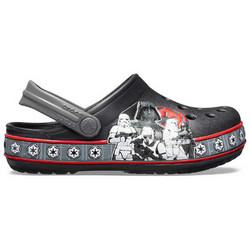 Crocs FL Empire Band Clog Kids Παιδικά Παπούτσια Θαλάσσης για Αγόρι Ανθρακί 205502-001
