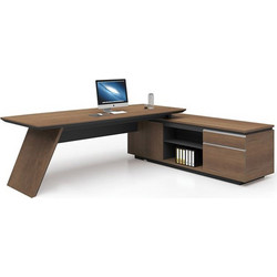Woodwell Proline Γωνιακό Επαγγελματικό Γραφείο Ξύλινο 200x200x75cm EO966,R