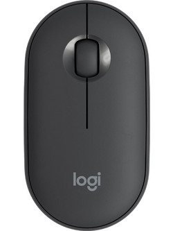 Logitech M350 Pebble Ασύρματο Bluetooth Ποντίκι Black