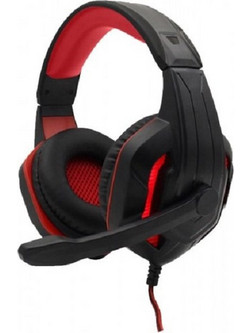 Komc G311 Gaming Headset Over Ear Black Red