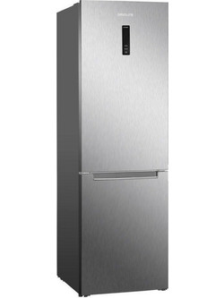 Davoline NCRF 390 IX NE Ψυγειοκαταψύκτης 347lt Full No Frost Υ193.5xΠ60xΒ67cm Inox