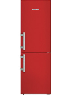 Liebherr CNFR 4335 Ψυγειοκαταψύκτης 326lt No Frost Υ185xΠ60xΒ66.5cm Κόκκινος
