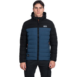 Ice Tech Ανδρικό Μπουφάν Χειμωνιάτικο Puffer Μαύρο Πετρόλ G837