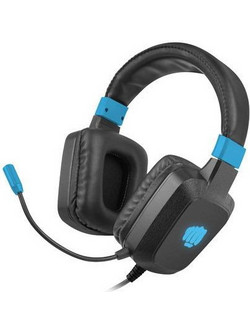 Natec Fury Raptor Gaming Headset Over Ear Black Blue