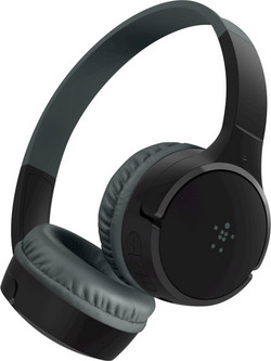 Belkin Soundform Mini Ενσύρματα & Ασύρματα Bluetooth Παιδικά Ακουστικά On Ear Μαύρα