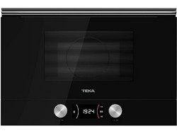 Teka ML 8220 BIS L Εντοιχιζόμενος Φούρνος Μικροκυμάτων με Grill 22lt Μαύρος