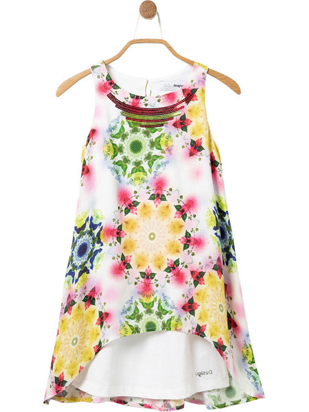 Desigual Παιδικό Φόρεμα Πολύχρωμο 20WGVWX0-1000