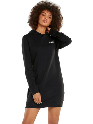Puma Ess Hooded Mini Αθλητικό Φόρεμα Μαύρο 589129-01