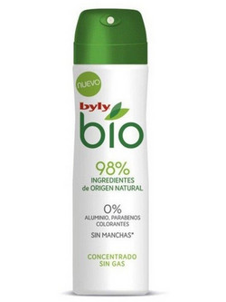 Byly Bio No Gas Φυσικό Αποσμητικό Spray Χωρίς Αλουμίνιο 75ml