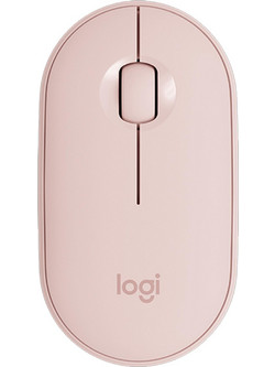 Logitech M350 Pebble Ασύρματο Bluetooth Ποντίκι Pink
