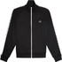 Fred Perry Ανδρική Ζακέτα Φούτερ με Φερμουάρ Μαύρη J4620-198