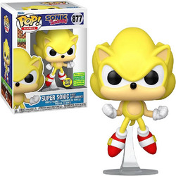 Funko Pop! Games Sonic The Hedgehog 877 Super Sonic Exclusive