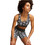 Puma RETRO Glam Strappy Bra Αθλητικό Μπουστάκι με Μέτρια Στήριξη Ανθρακί 523892-01