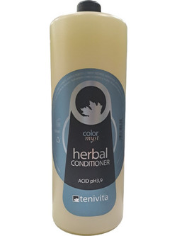 Tenivita Herbal Acid pH 3.9 Conditioner για Προστασία Χρώματος & Επανόρθωση για Βαμμένα & Ταλαιπωρημένα Μαλλιά 1lt