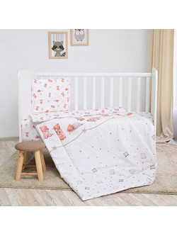Lorelli Bears & Pillows Σετ Κούνιας Beige 4τμχ