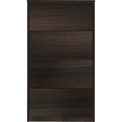 ArteLibre Dorit Παπουτσοθήκη Ξύλινη Καφέ Μ73xΠ24xΥ148cm 14370179