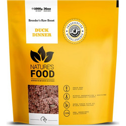 Nature's Food Active Breeder's Raw Boost with Duck 1kg