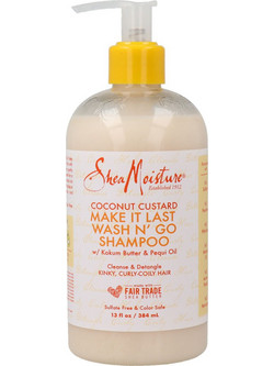 Shea Moisture Coconut Σαμπουάν για Επανόρθωση 384ml