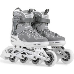 Blackwheels Flex Pro Inline Αυξομειούμενα Rollers Παιδικά Γκρι