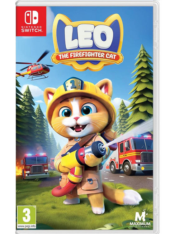 Leo The Firefighter Cat Nintendo Switch