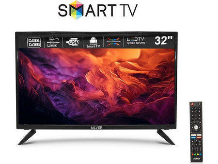 Silver SI32D1 Smart Τηλεόραση 32" HD Ready LED