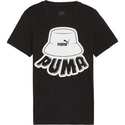 Puma Παιδικό T-Shirt Κοντομάνικο Μαύρο 679720-01