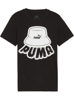 Puma Παιδικό T-Shirt Κοντομάνικο Μαύρο 679720-01