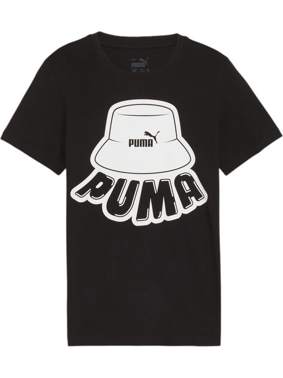 Puma Παιδικό T-Shirt Κοντομάνικο Μαύρο 679720-01