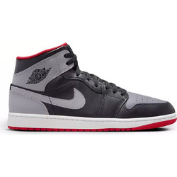 Jordan Air 1 Ανδρικά Sneakers Μποτάκια Μαύρα Ανθρακί DQ8426-006