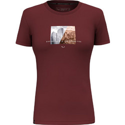 Salewa Syrah Γυναικείο Αθλητικό T-Shirt Μπορντό 28810-1570