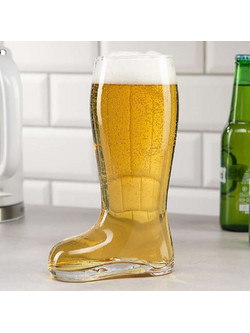 The Beer Source Boot Ποτήρι Μπύρας Γυάλινο 59381 1lt