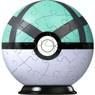 Παιδικό Puzzle Ravensburger 3D Pokemon Pokeballs Net Ball 55 Κομμάτια
