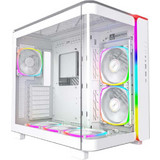 Montech King 95 Pro White Gaming Midi Tower Κουτί Υπολογιστή RGB με Πλαϊνό Παράθυρο