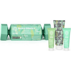 Natura Siberica Bereza Siberica Polar White Birch Face Cleanser 75ml + Moisturising Cream-Gel 30ml + Serum 30ml