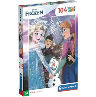 Παιδικό Puzzle Clementoni Super Color Disney Frozen 104 Κομμάτια 25742