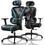 Eureka Καρέκλα Gaming Mesh με Ρυθμιζόμενα Μπράτσα Μαύρη ERK-GC06-BU-V1