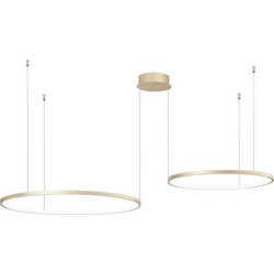 Ondaluce Κρεμαστό Φωτιστικό Οροφής Δίφωτο LED ref10254519