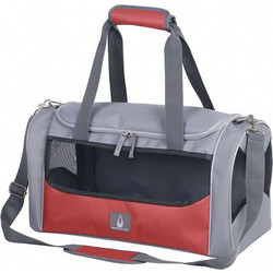 Madpet Timor Τσάντα Μεταφοράς Σκύλου Κόκκινη Γκρι 51x24x25cm