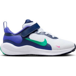 Nike Revolution 7 Παιδικά Αθλητικά Παπούτσια για Τρέξιμο Μπλε Λευκά FB7690-101