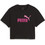 Puma Παιδικό Crop Top Κοντομάνικο Μαύρο 845346-94