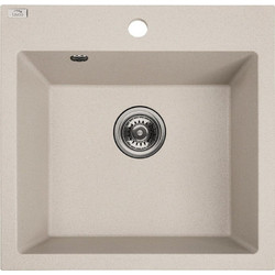 Laveo Alena SBA 410T Ένθετος Νεροχύτης Γρανίτη Μπεζ 49x49cm