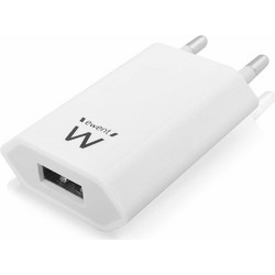 Ewent Φορτιστής Χωρίς Καλώδιο με Θύρα USB-A 5W White EW1222