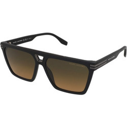 Marc Jacobs MARC717S 003/SE Ανδρικά Γυαλιά Ηλίου Τετράγωνα Κοκάλινα Μαύρα με Καφέ Polarized Φακό