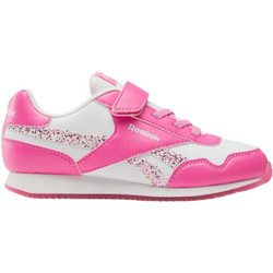 Reebok Royal CL Jog 3.0 Παιδικά Sneakers Λευκά Φούξια 100033297