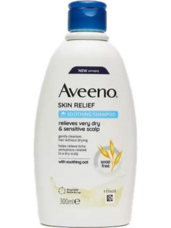 Aveeno Skin Relief Soothing Σαμπουάν για Επανόρθωση για Ξηρά Μαλλιά 300ml