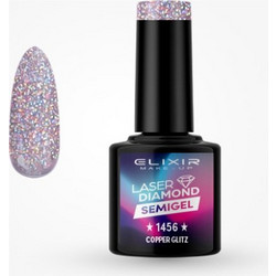 Elixir Semigel 1456 Glitter Ημιμόνιμο Βερνίκι Νυχιών 8ml