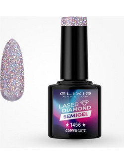 Elixir Semigel 1456 Glitter Ημιμόνιμο Βερνίκι Νυχιών 8ml